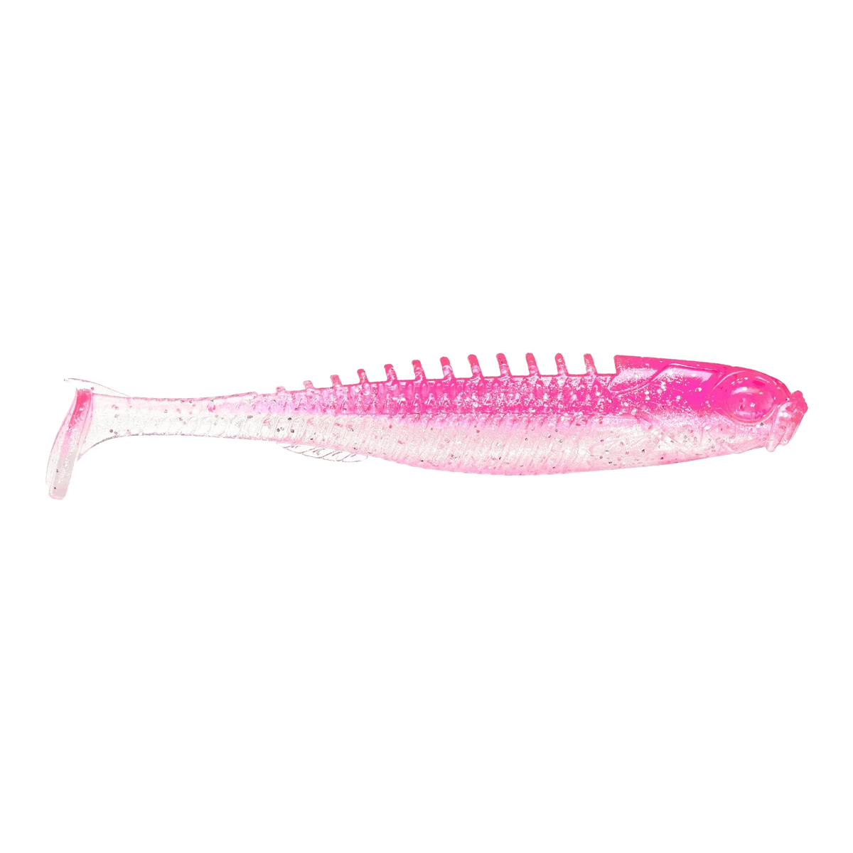 EYE-CANDY PADDLE SHAD 5PK PINK SILVER