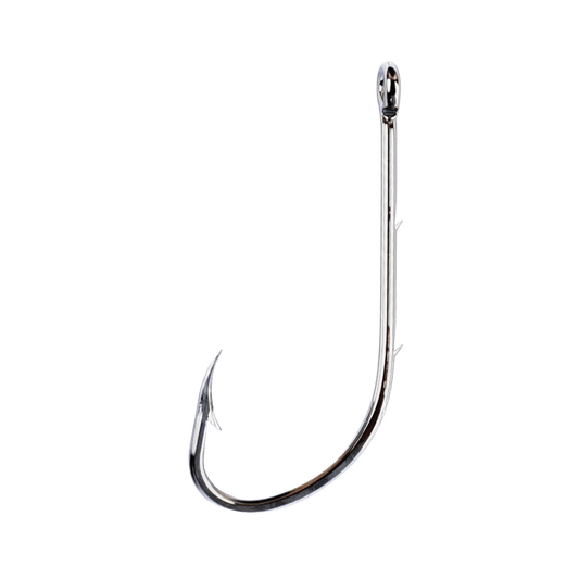 EAGLE CLAW BAITHOLDER OFFSET 8PK NICKLE SIZE 2/0