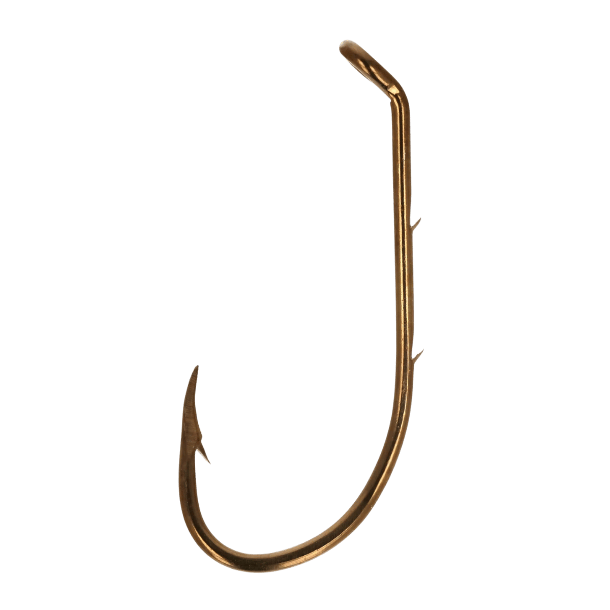 EAGLE CLAW BAITHOLDER OFFSET HOOK BRONZE 10 - MAIN IMAGE