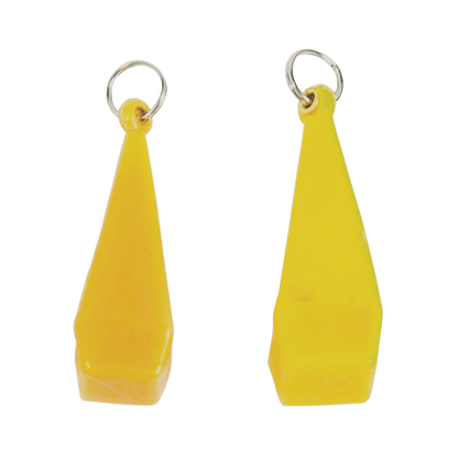 EAGLE CLAW PRACTICE PLUGS YELLOW 1/4OZ & 3/8OZ - MAIN IMAGE