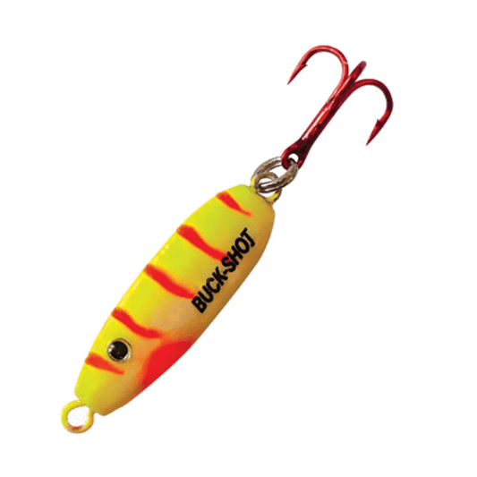 NORTHLAND UV BUCK-SHOT SPOON - ELECTRIC PERCH 1/8OZ