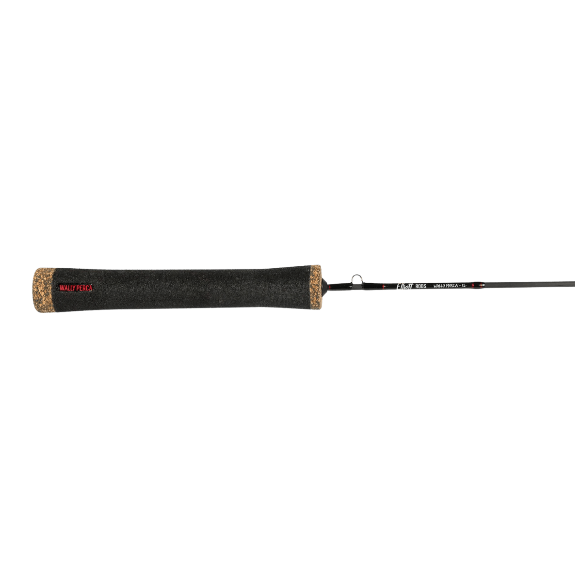 ELLIOTT RODS WALLY PERCA ICE ROD EXTRA LARGE - HANDLE CLOSER VIEW