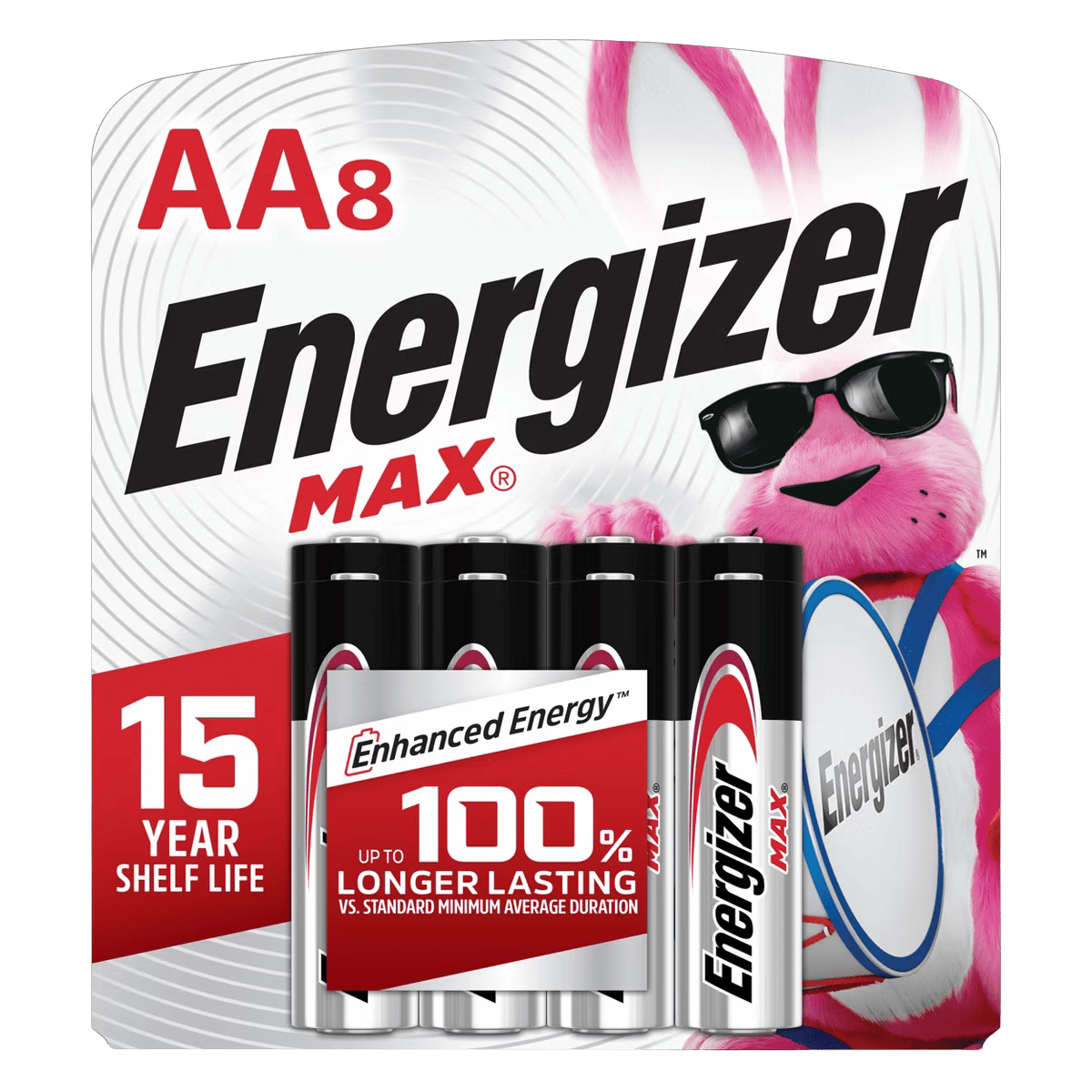 ENERGIZER BATTERYMAX AA 8PK ALKALINE BATTERY