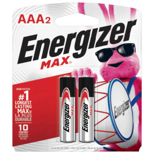 ENERGIZER BATTERY MAX ALKALINE AAA 2PK