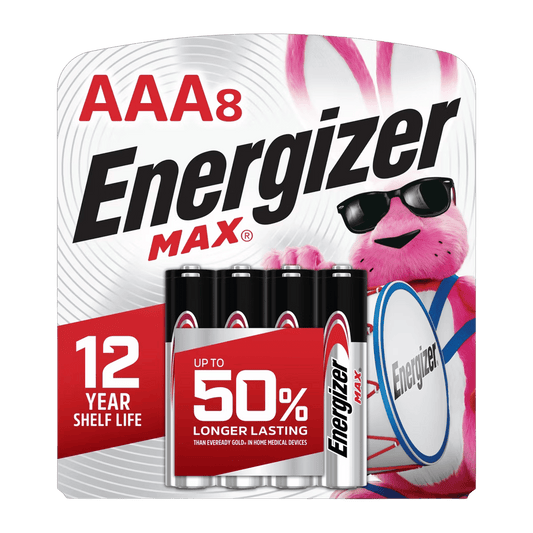 ENERGIZER BATTERY MAX ALKALINE AAA 8PK