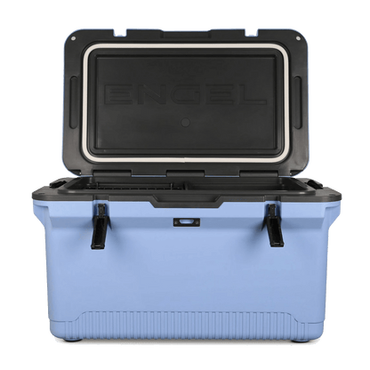 ENGEL 60 QUARTS ULTRALITE INJECTION MOLDED COOLER WITH WIRE BASKET AND DIVIDER