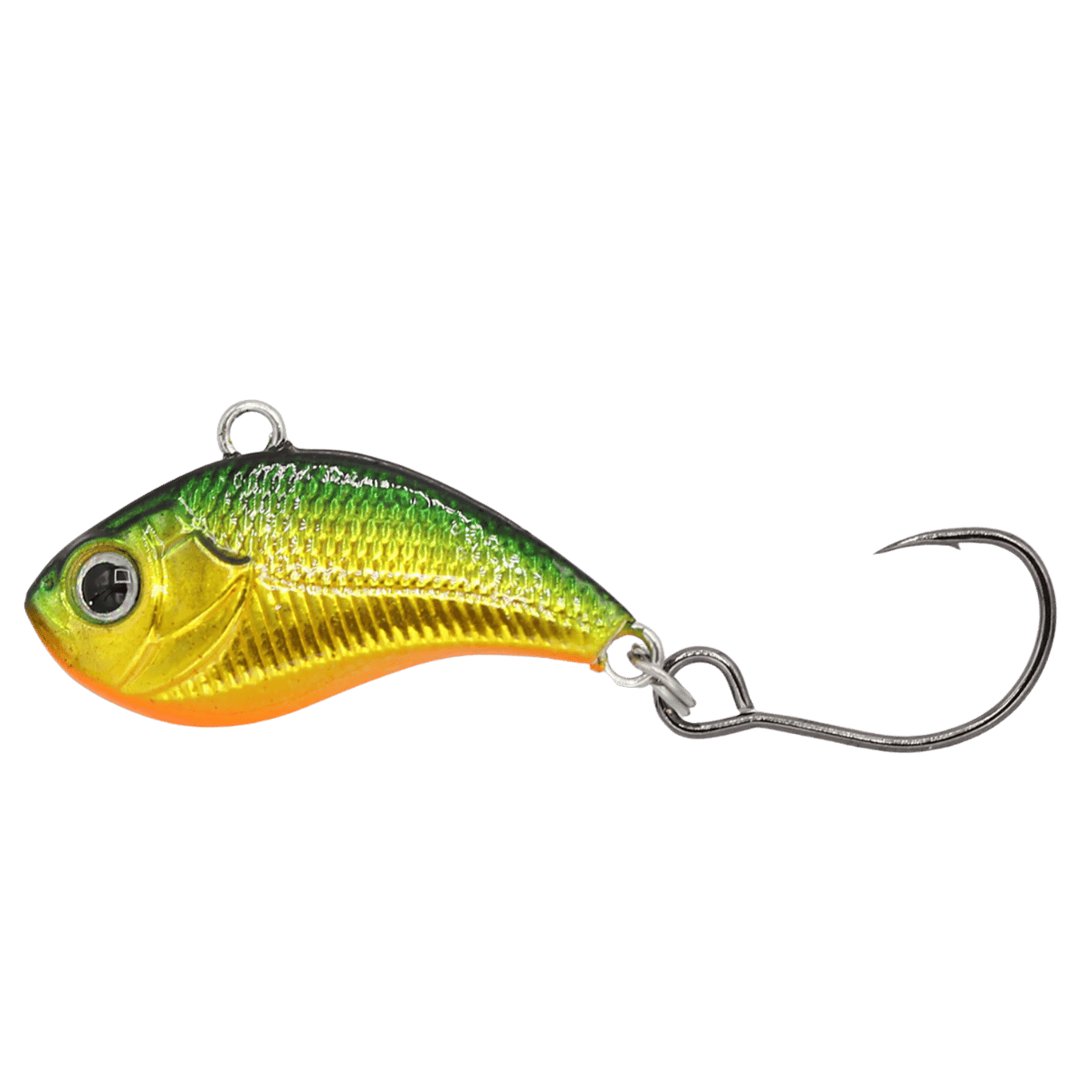 EUROTACKLE Z-VIBER CRANKBAIT SINGLE HOOK 1/16 OZ FIRETIGER