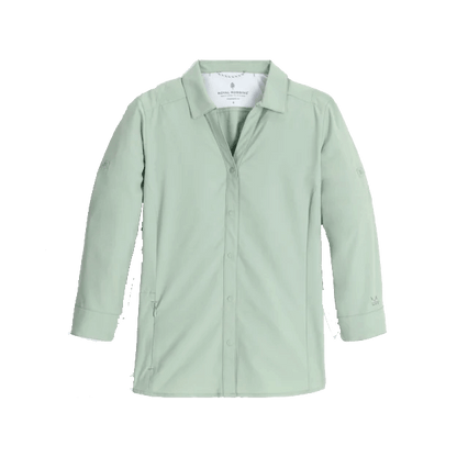 ROYAL ROBBINS WOMEN'S EXPEDITION PRO 3/4 SLEEVE - SAGE LEAF