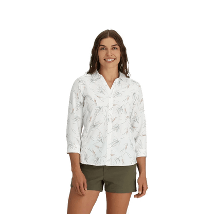 ROYAL ROBBINS WOMEN'S EXPEDITION PRO 3/4 SLEEVE FRONT