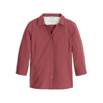 ROYAL ROBBINS WOMEN'S EXPEDITION PRO 3/4 SLEEVE - WILD RHUBARB
