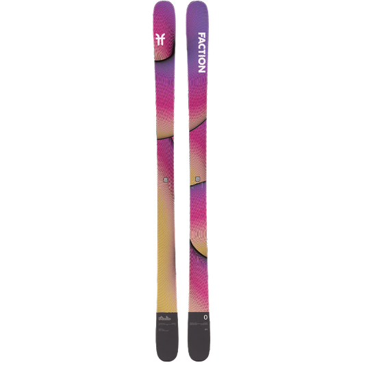 FACTION STUDIO 0 TWIN TIP SKIS 2025 TOP GRAPHIC