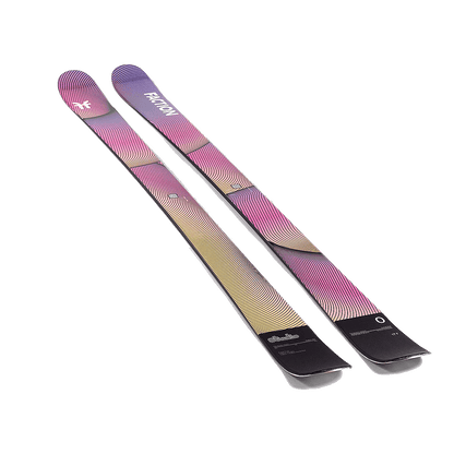 FACTION STUDIO 0 TWIN TIP SKIS 2025 FLAT PROFILE