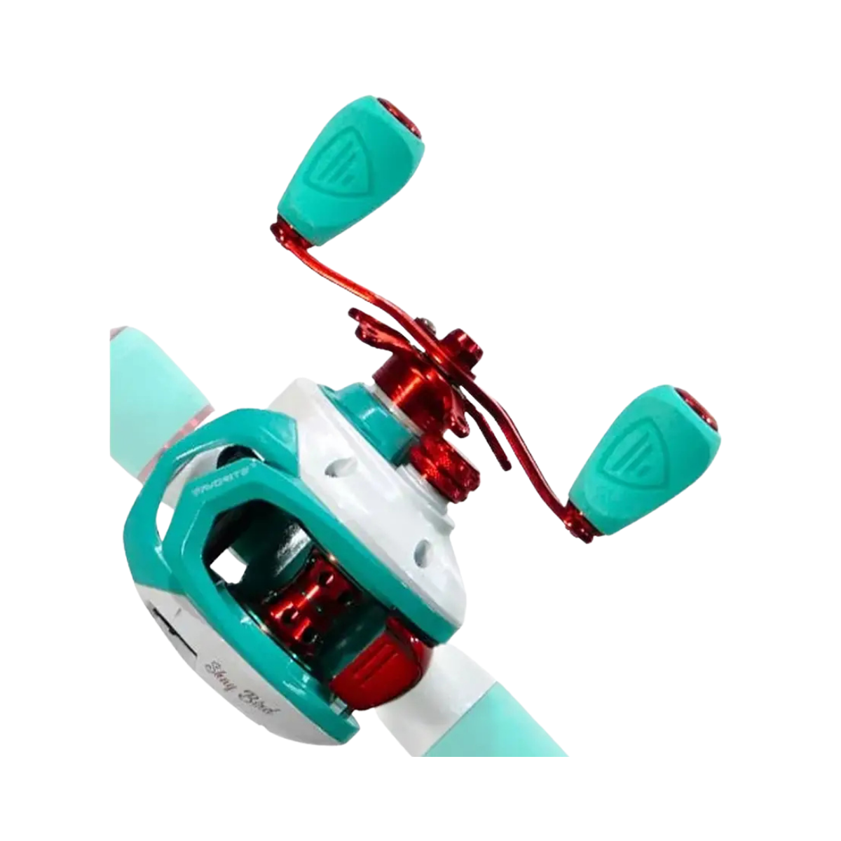 FAVORITE FISHING USA SHAY BIRD CASTING REEL IMAGE