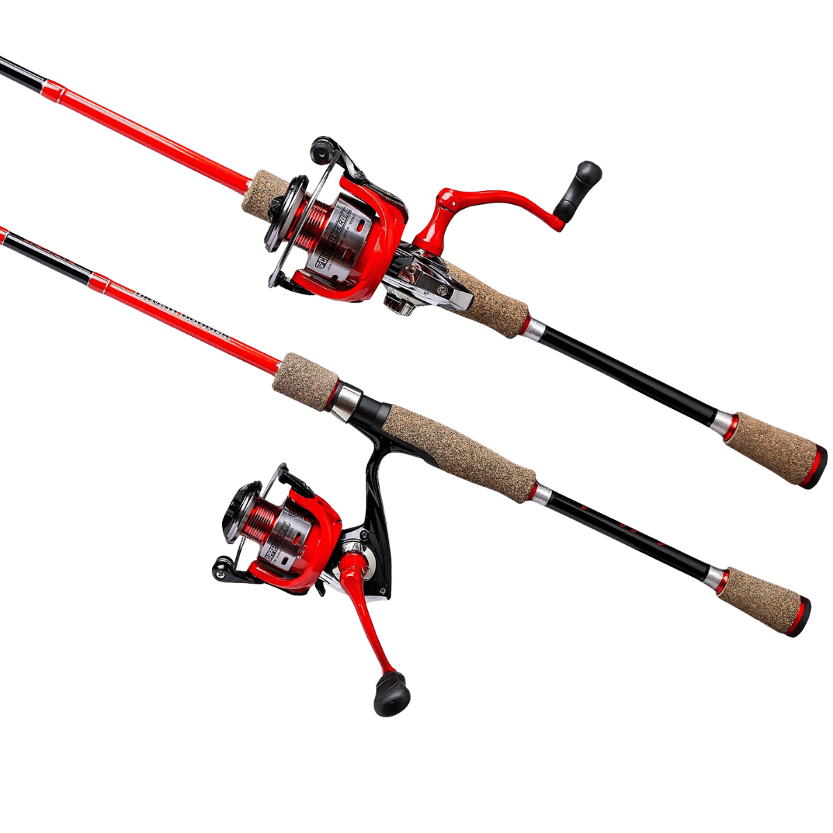 FAVORITE FISHING BRUSH DOBBER CRAPPIE SPINNING COMBO - 2 ANGLES