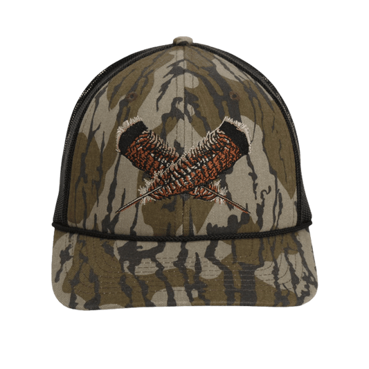 PARAMOUNT TURKEY FEATHER CAP - OSFA - BOTTOMLAND