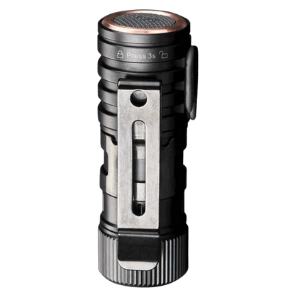 FENIX HM50R V2.0 RECHARGEABLE HEADLAMP - BLACK - BACK VIEW