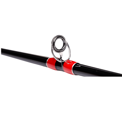 FAVORITE FISHING USA BIG DIPPER CRAPPIE SPINNING ROD - MID ROD ANGLE