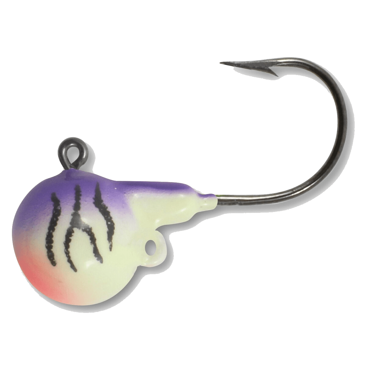FIRE-BALL JIG 4CARD 3/8OZ PURPLE TIGER