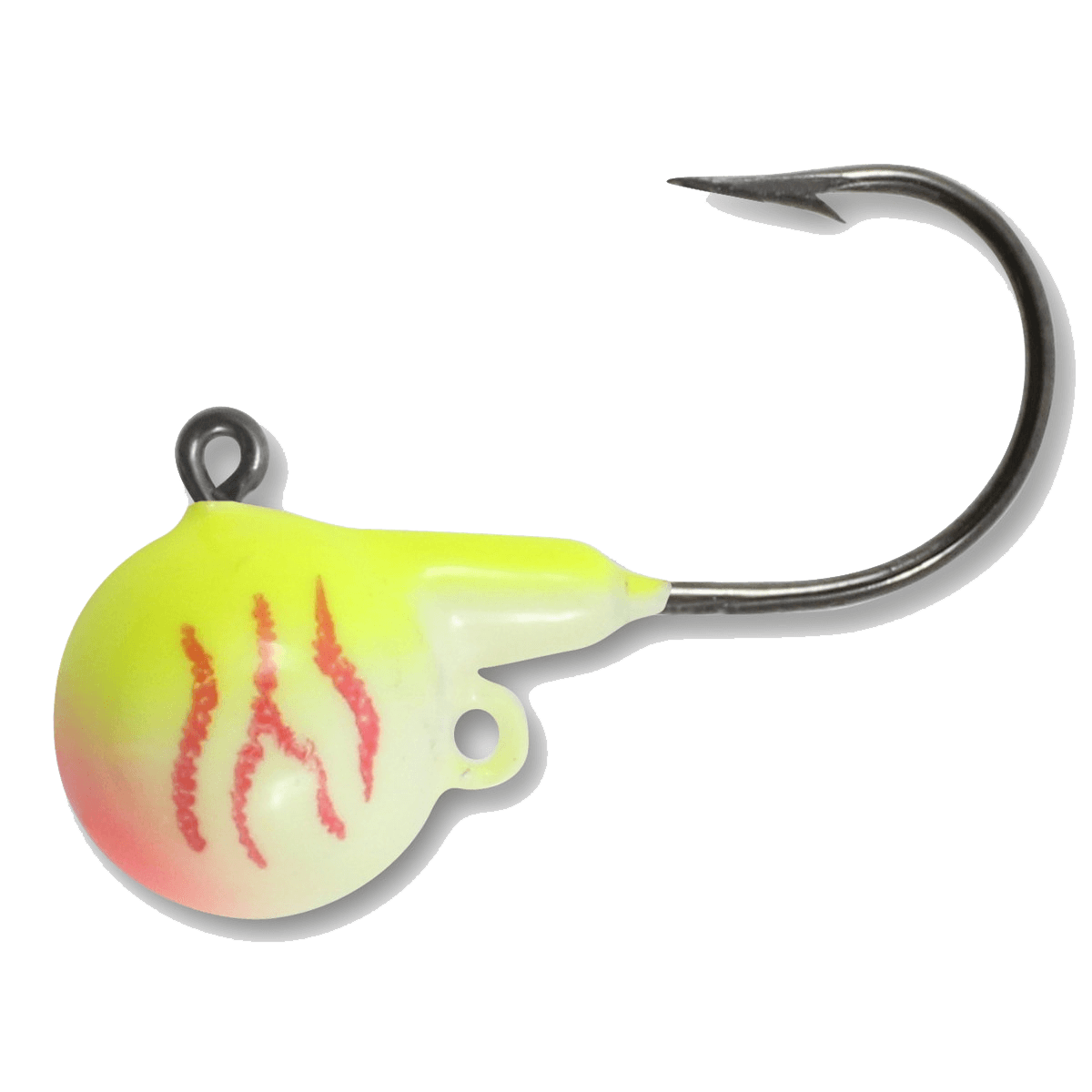 FIRE-BALL JIG 4CARD 3/8OZ UV ELECTRIC PERCH