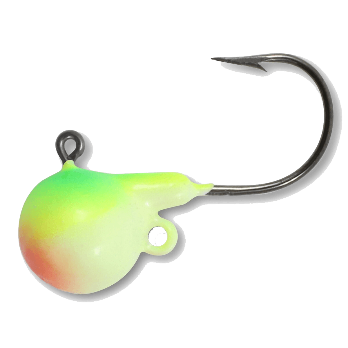 FIRE-BALL JIG 4CARD GLOW WATERMELON