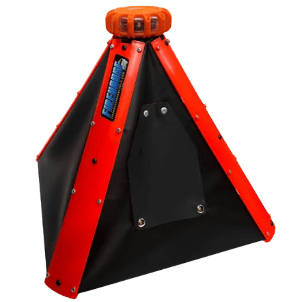 FIREHOUSE LIGHTED TIP-UP - ORANGE