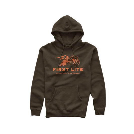 FIRST LITE AT FIRST LITE 2.0 HOODY BROWN