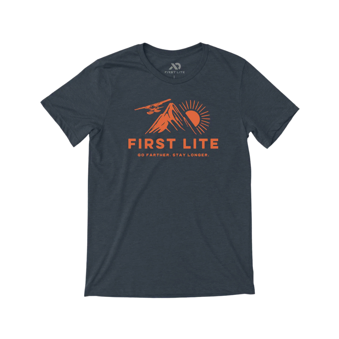 FIRST LITE AT FIRST LITE 2.0 T-SHIRT NAVY