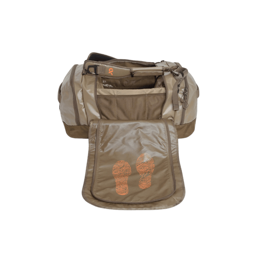 FIRST LITE DIRTBAG DUFFLE 70L DRY EARTH