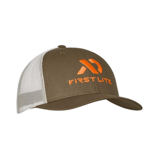 FIRST LITE TRUCKER HAT DRY EARTH