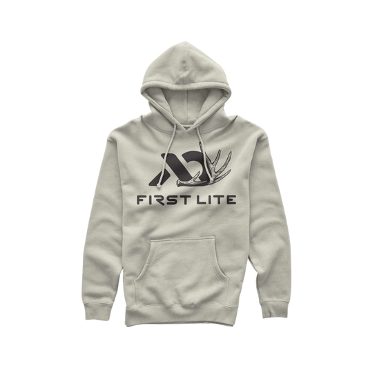 FIRST LITE WHITETAIL LOGO 2.0 HOODY TAN
