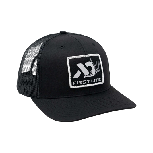 FIRST LITE WHITETAIL PATCH TRUCKER HAT IMAGE