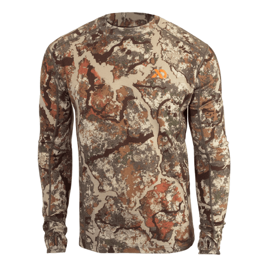 FIRST LITE KILN LONG SLEEVE CREW- SPECTER