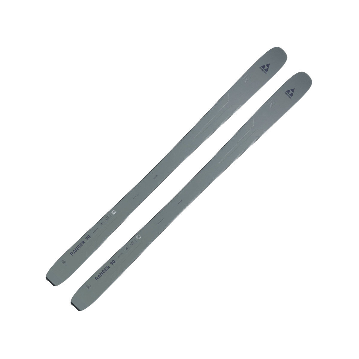FISCHER SKIS RANGER 90 FLAT SKI 2022 2023 GREY
