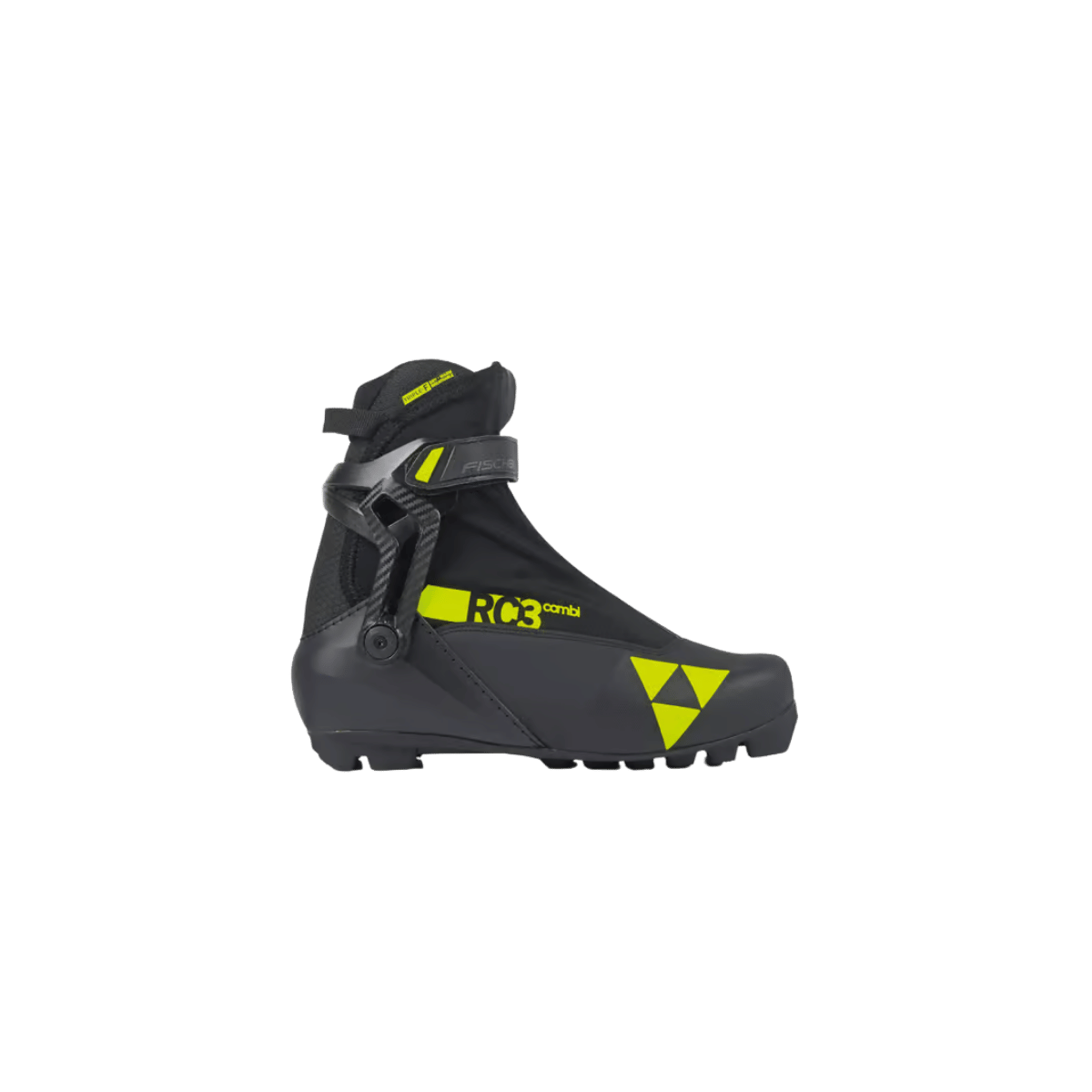 FISCHER SKIS RC3 COMBI XC BOOT BLACK YELLOW
