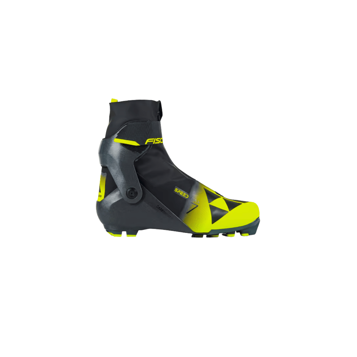 FISCHER SKIS SPEEDMAX 7 SKATE XC BOOT BLACK YELLOW