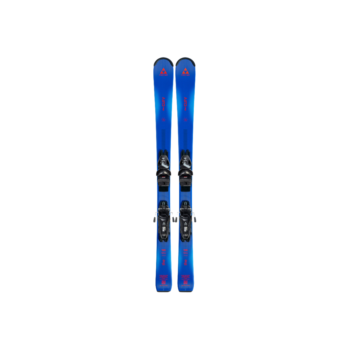 FISCHER SKIS THE CURV JR + FS 4 CA 26/27 BLUE