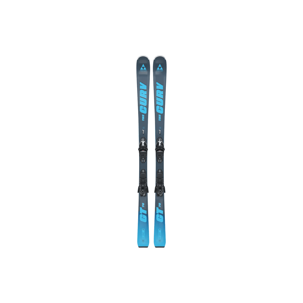 FISCHER SKIS THE CURVE GT76 SKIS BLUE
