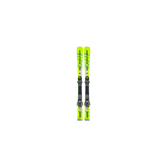 FISCHER SKIS YOUTH NOIZE JR MO SKI YELLOW