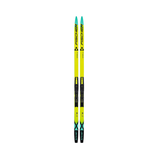 FISCHER SKIS YOUTH SPRINT CROWN JR XC SKI YELLOW