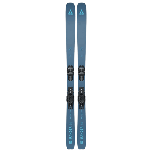 FISCHER RANGER 84 SKIS + FISCHER ATTACK 11 GW BINDINGS 2025/2026 - FRONT ANGLE