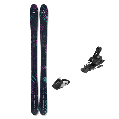 FISCHER NIGHTSTICK TEAM JUNIOR SKIS (145-155) + SALOMON L7 BINDINGS 2025/2026