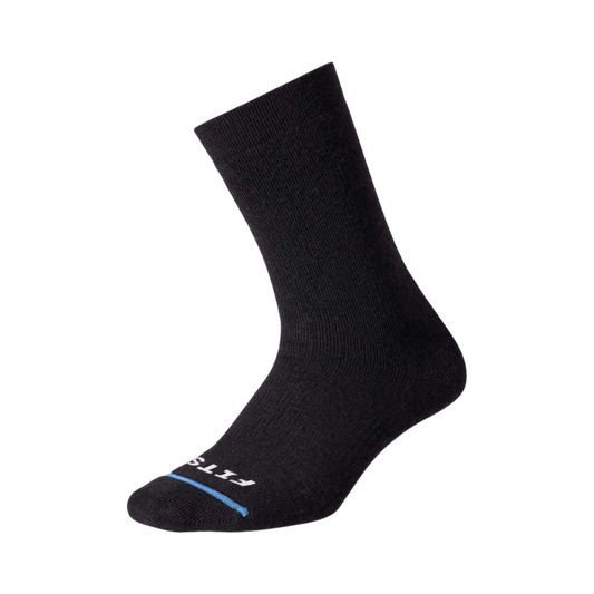 FITS SOCKS ORIGINAL FULL CUSHION CREW BLACK