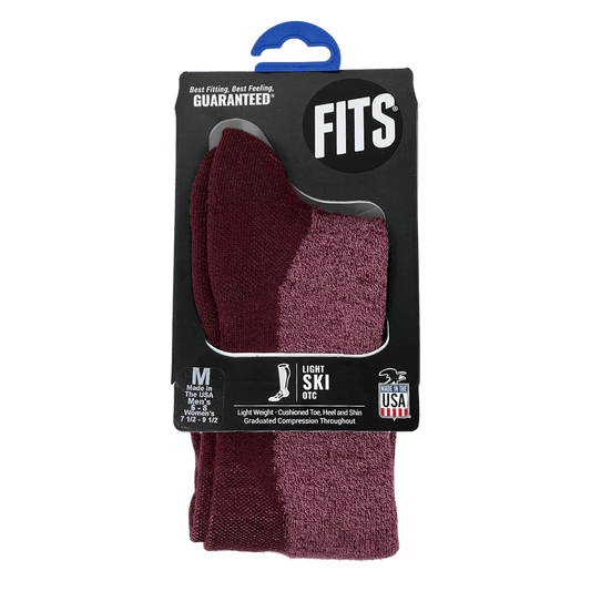 FITS LIGHT SKI OTC SOCKS FINCH
