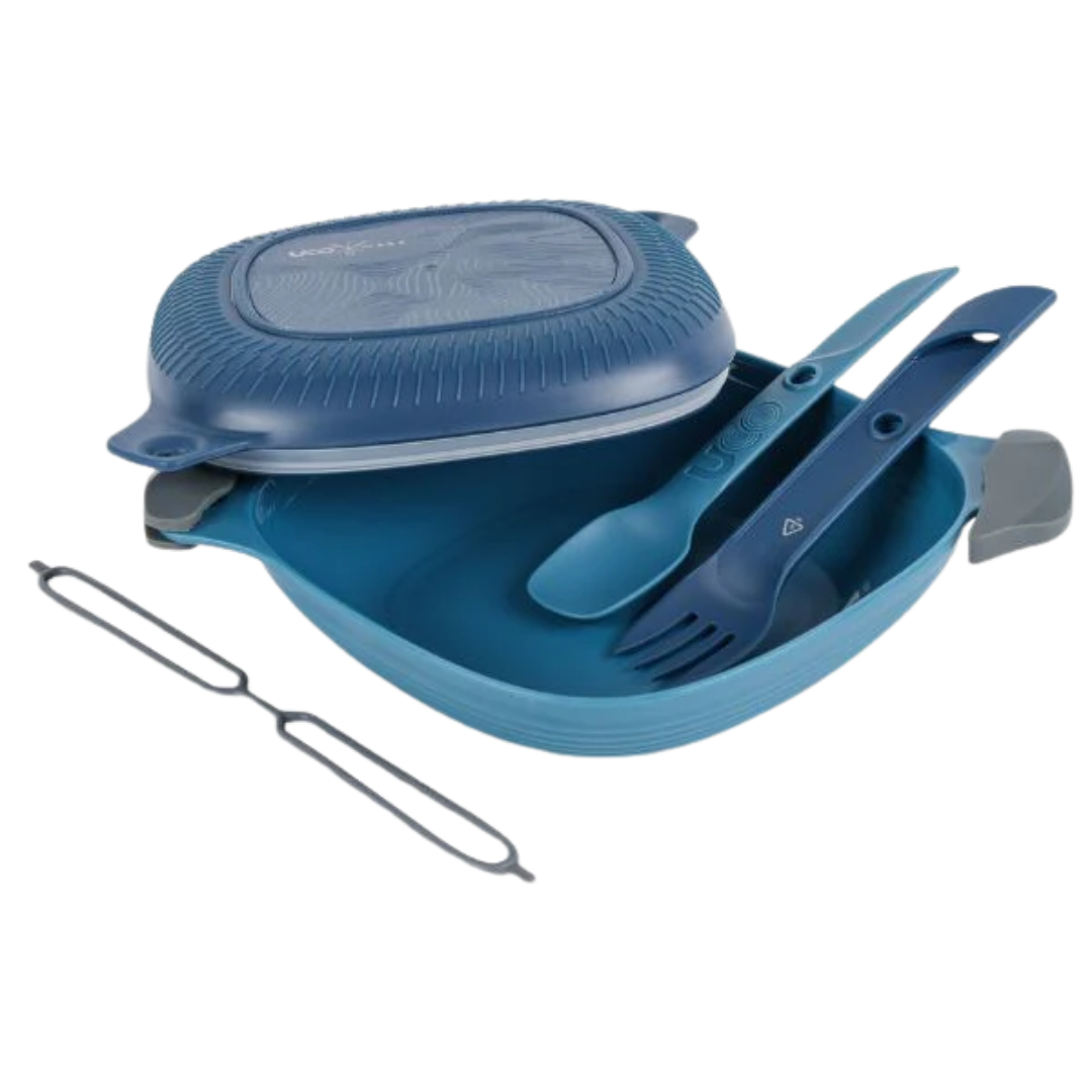 UCOGEAR FIVE PIECE ECO MESS KIT_OCEAN BLUE