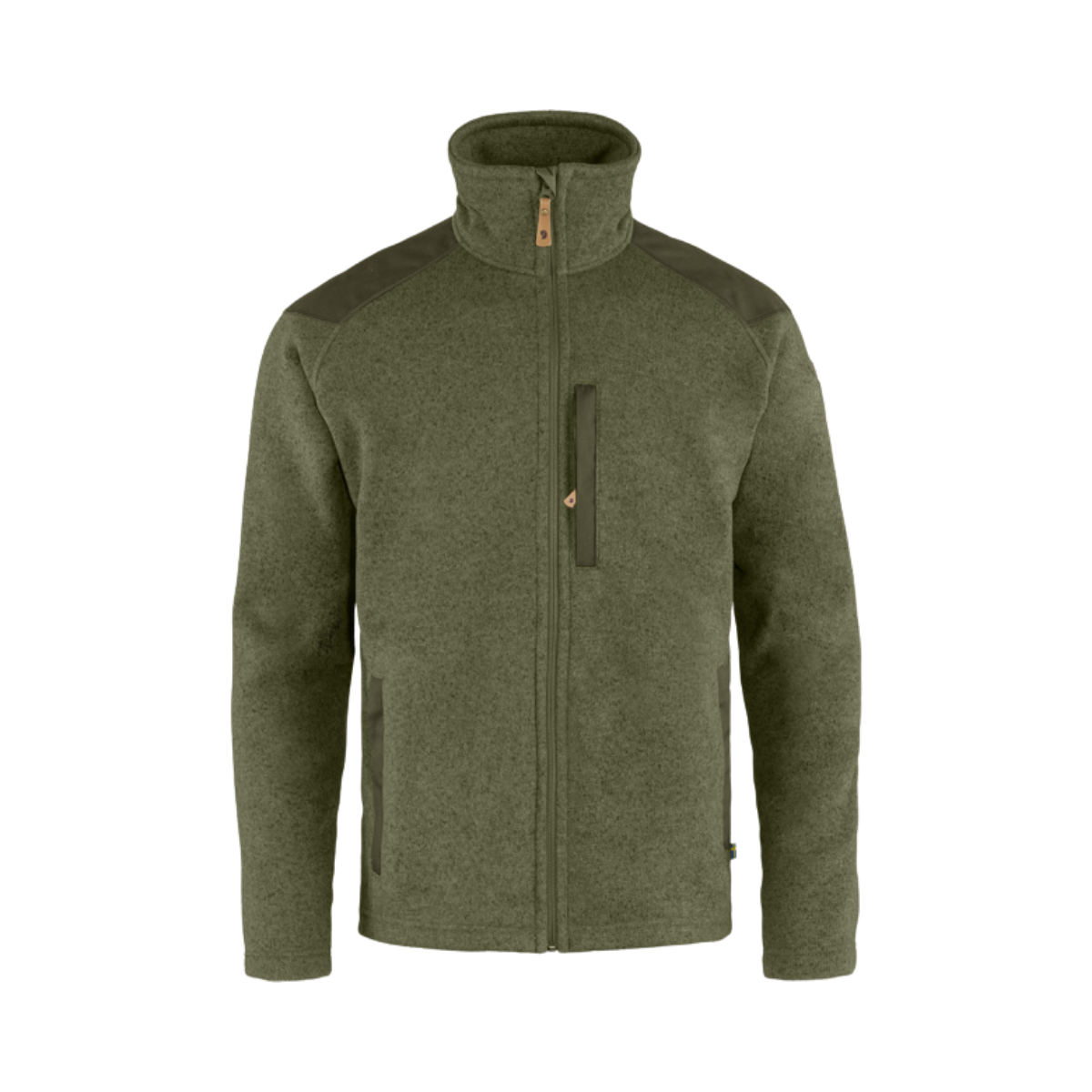 FJALLRAVEN BUCK FLEECE GREEN DEEP FOREST