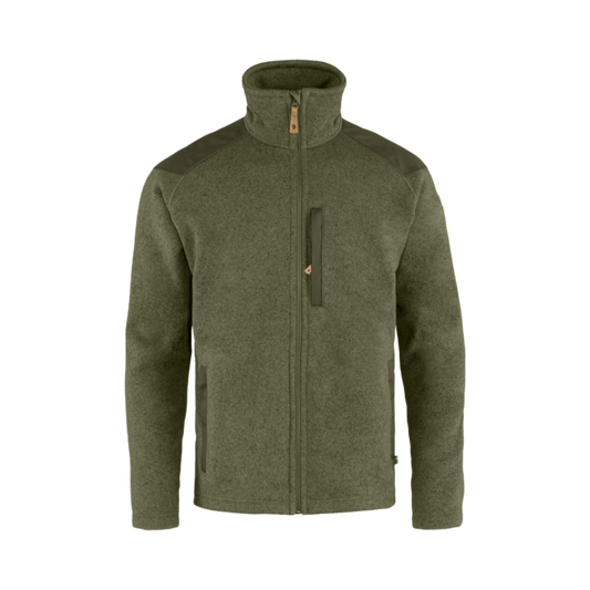 FJALLRAVEN BUCK FLEECE GREEN DEEP FOREST