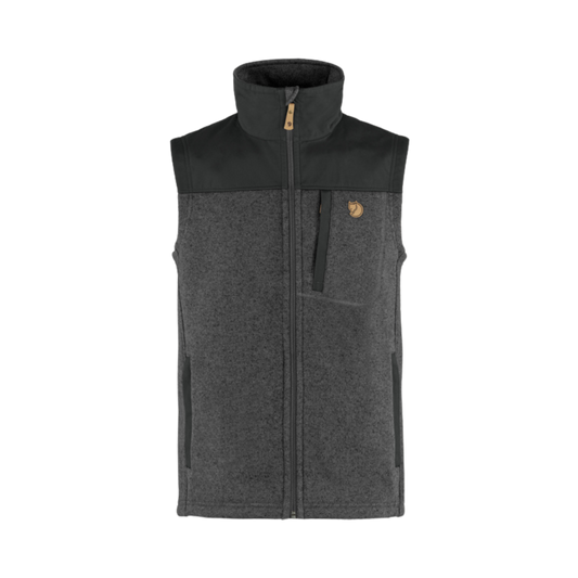 FJALLRAVEN BUCK FLEECE VEST GRAPHITE