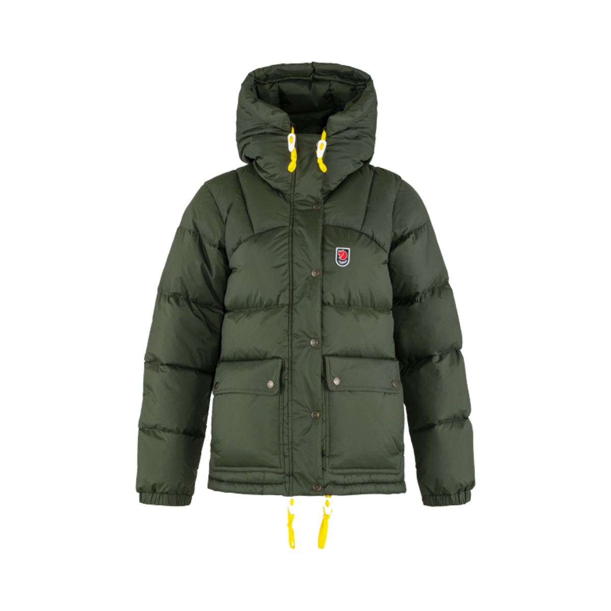 FJALLRAVEN W EXPEDITION DOWN LITE JKT DEEP FOREST