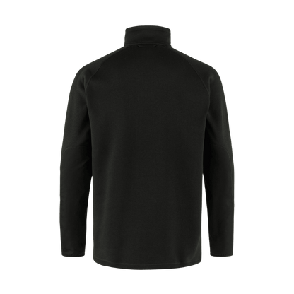 FJALLRAVEN ÖVIK FLEECE HALF ZIP - BLACK - BACK