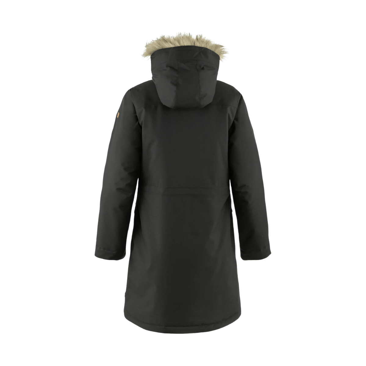 FJALLRAVEN WOMEN'S NUUK LITE PARKA - BLACK - BACK